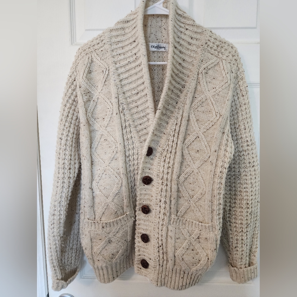 Vintage Cardigan Sweater Size M